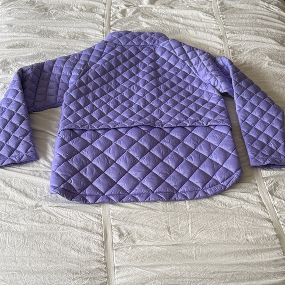 Athleta Purple Quilted Puffer Jacket - Picture 3 of 5